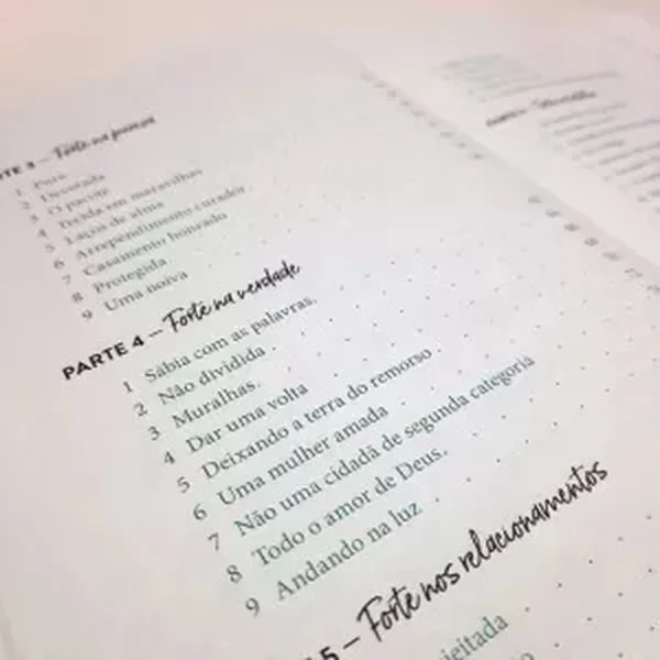 Livro - Forte: Devocionais para Uma Vida Poderosa e Apaixonada - Image 5