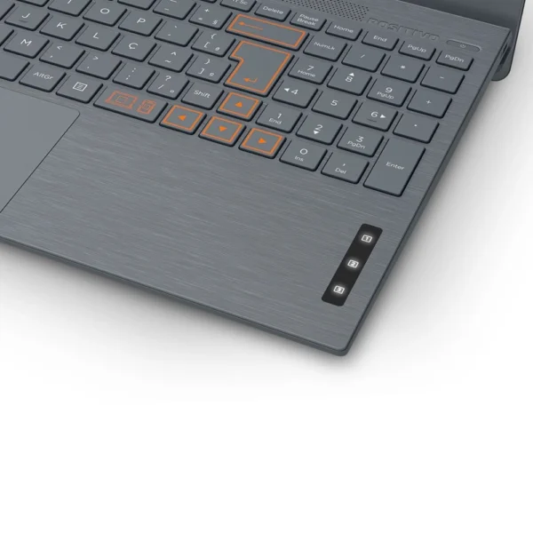 Notebook Positivo Vision C15 Celeron 4GB 128GB eMMC 15” HD Windows 11 Lumina Bar Cinza - Image 2