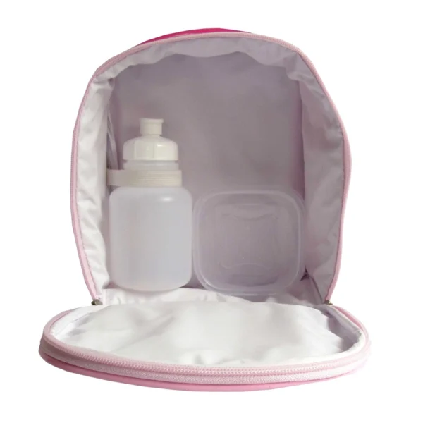Kit Mochila Infantil Lilo e Stitch Rosa Rodinhas Grande - Image 5